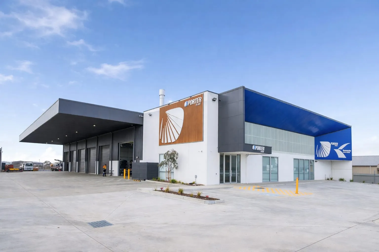 Industrial facility painted by Proline Painting